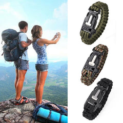 Camping Hiking Climbing Paracord Bracelet