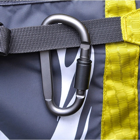 Alloy D-Shaped Carabiner Lock Screw Lock Hook Bag