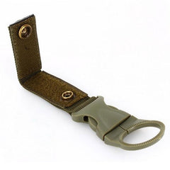 Outdoor military Nylon Webbing Buckle Hook Water Bottle Holder