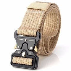 Men Nylon Metal Buckle Knock Belts