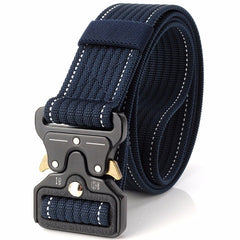 Men Nylon Metal Buckle Knock Belts