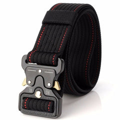 Men Nylon Metal Buckle Knock Belts