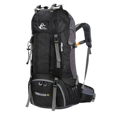 60L Waterproof Polyester Outdoor Travel Backpack