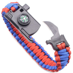 Men Multi-function Paracord Survival Bracelet