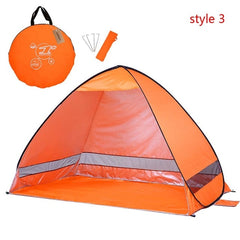 Pop Up Automatic Beach Tent