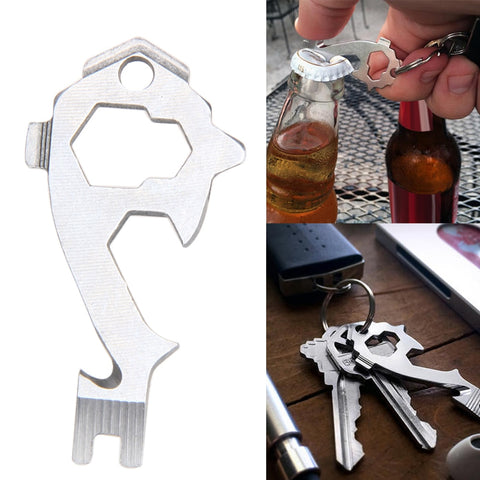 20 In 1 Outdoor Survival Keychain Tool