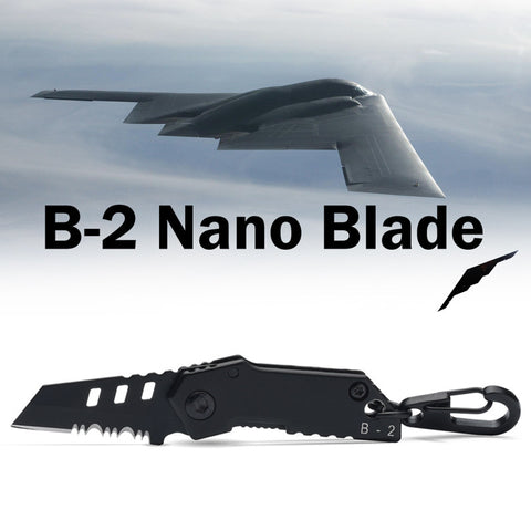 B-2 Bomber Nano Blade Utility Multi Pocket Knife