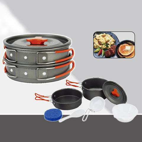 Non-stick 2x Pot Cooking Set Bowls