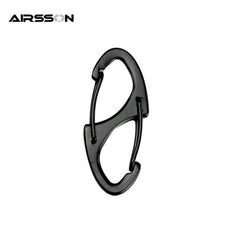 Mini 8 Shape Portable Metal Carabiner Ring