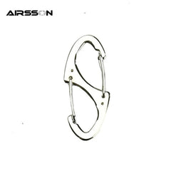 Mini 8 Shape Portable Metal Carabiner Ring