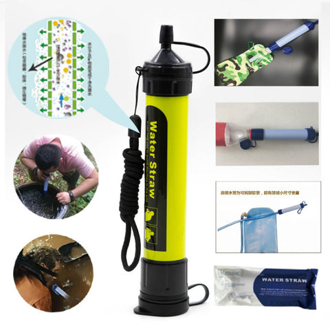Outdoor Filter Straw Survival Mini Water Filter