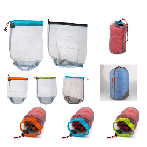 1 pc Laundry Outdoor Bag Ultralight Mesh