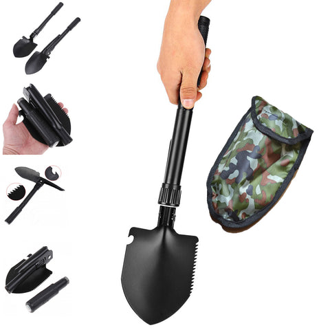 Military Portable Folding Camping Shovel