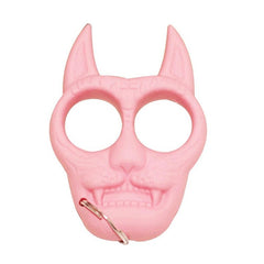 Key Chain Tactical Guard Tigger Head PVC Key Chain Tools