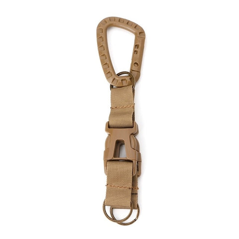 Nylon Buckle Belt Key Ring Holder